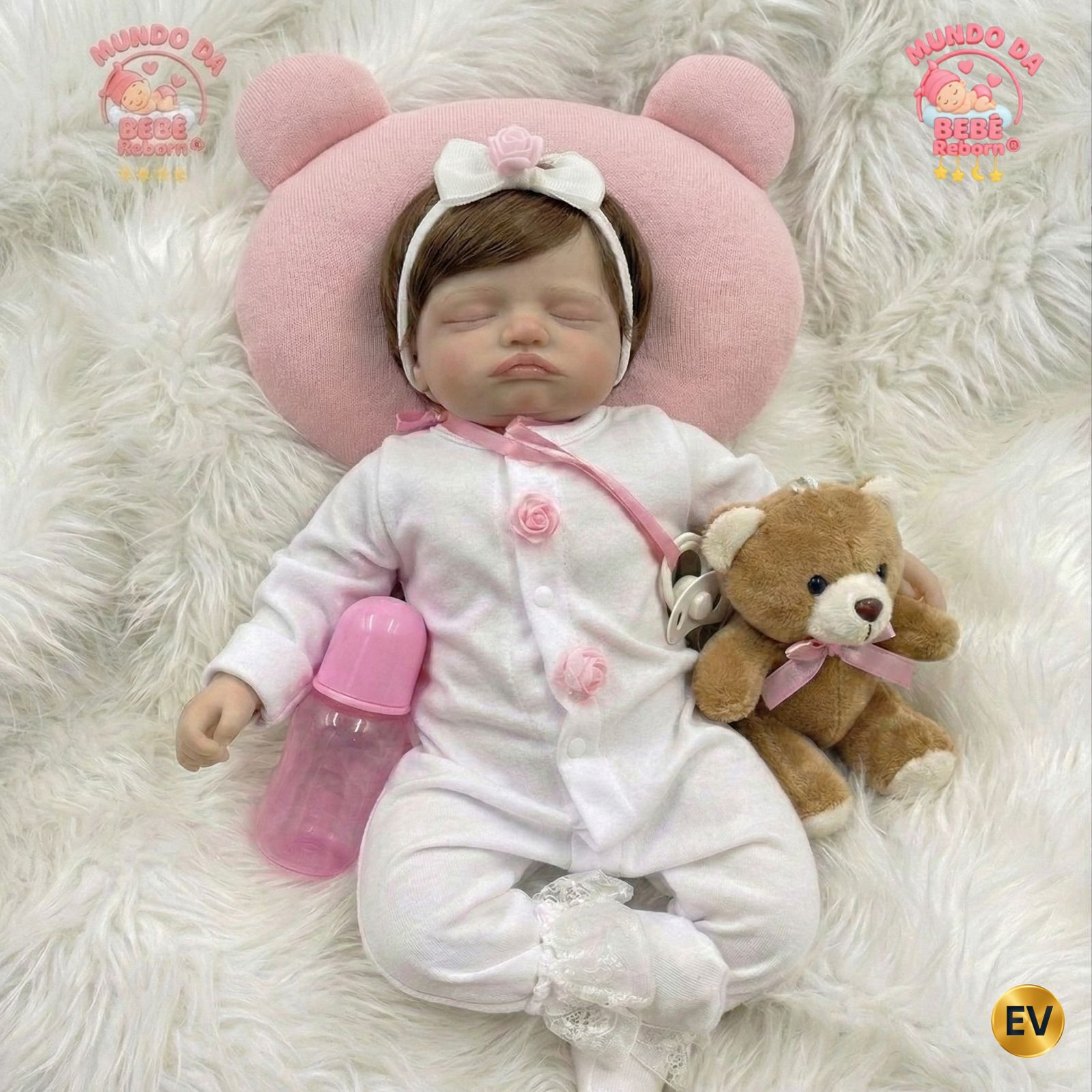 Rosinha - Corpo de Tecido + Silicone