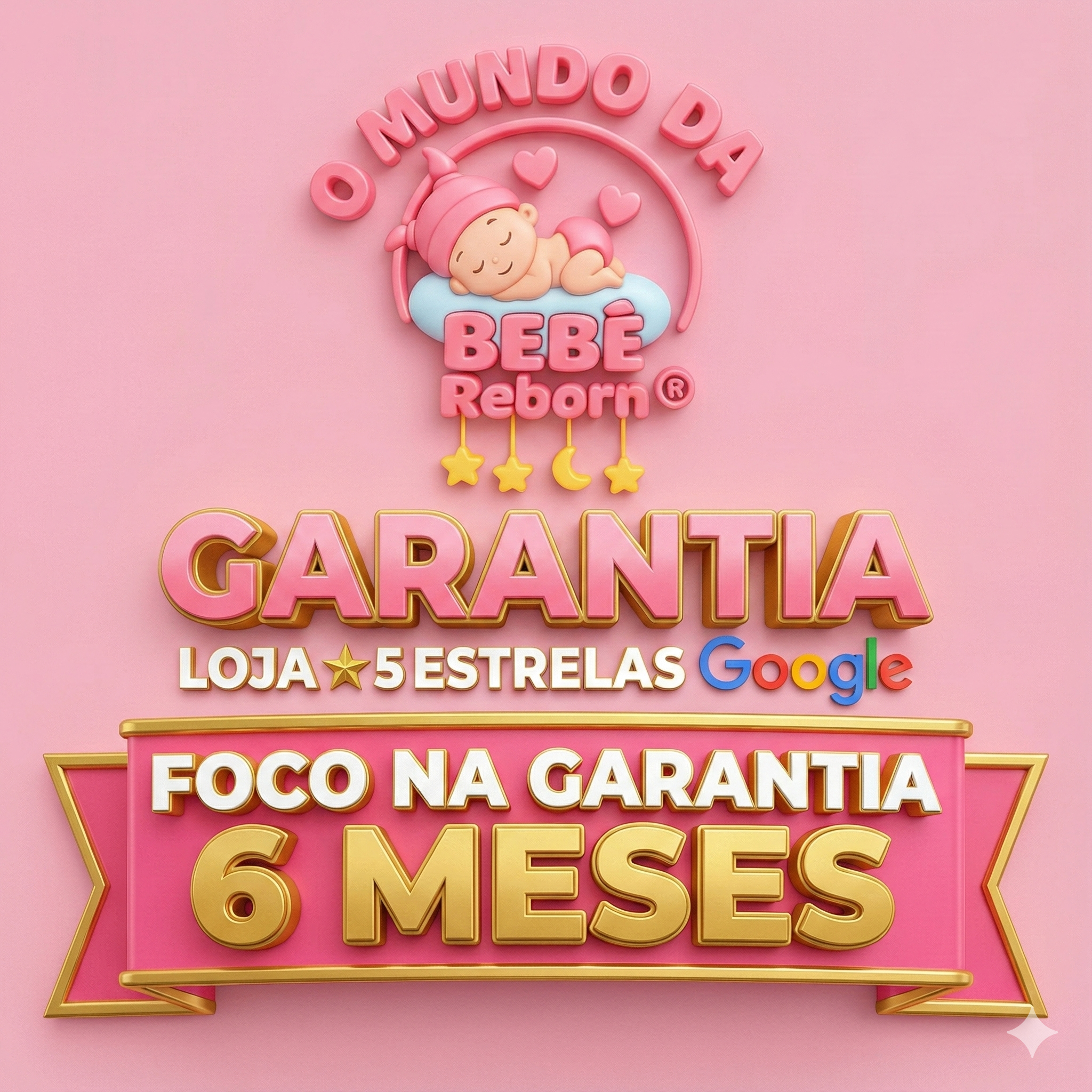 Garantia 6 Meses - Loja 5 Estrelas Google